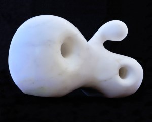 5.Surrender (side view), marble